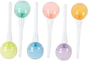 Homoyoyo 6Pcs Adorable Lollipop Highlighter Pens Fluorescent Marking Pens for Students Double Ended Markers for Painting and Note Taking Cute Stationery