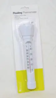 9 inch Kokido Pool or Spa Floating Thermometer ABS Body / Cord to Secure NEW