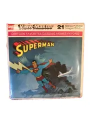 Superman Viewmaster CANADIAN Packet B584C Rare SEALED