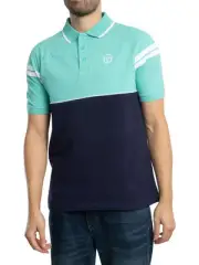 Sergio Tacchini Men's Cambio Polo Shirt, Multicoloured