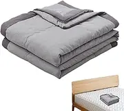 Summer Cooler Quilt, Summer Nap Cooling Blankets | Soft Breathable Coverlet with Quick-Dry Cooling Technology Lightweight Comfort for Travel Nap, Couch Lounging, Car Ride Relaxation, Hot Weather S