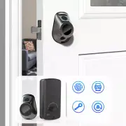 Smart Fingerprint Lock Electronic Door Lock APP Unlock Tuya App with Keys