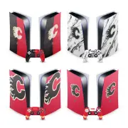 OFFICIAL NHL CALGARY FLAMES VINYL SKIN DECAL FOR SONY PS5 DIGITAL EDITION BUNDLE