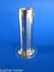 #5 LARGE 1 1/4" exit Summer Sausage Stuffing Tube Funnel STAINLESS STEEL