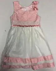 Jona Michelle TODDLER Girl's Special Occasion Dress BLUSH SIZE 5