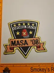VIRGINIA BEACH VIRGINIA, 2008 MASA ‘08 Shriner Patch Fraternal Organization
