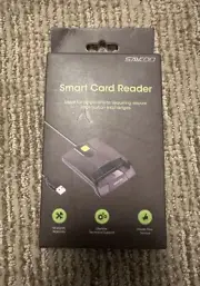 Saicoo DOD Military USB Common Access CAC Smart Card Reader Horizontal /2