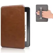 StylePro Kindle Paperwhite 7" & Colorsoft 7" case with hand-strap, brown