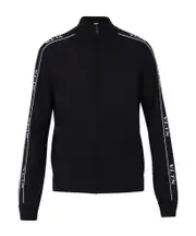 Valentino Zip-Up Sweatshirt S,XS black