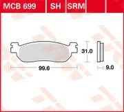 TRW Lucas Brake pad MCB699