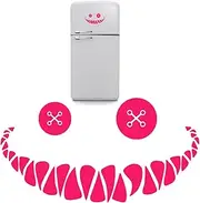 Smile Face Car Sticker,Decorative Creative Waterproof Car Stickers and Decals - Truck Decal for Interior Car Window Laptop Luggage Baggage, Funny Window Decal Cenrf