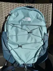 The North Face women's Borealis Backpack, Algae Blue 27L With Flex Vent NWT