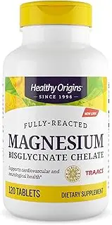 [Healthy Origins] MAGNESIUM BISGLYCINATE CHELATE (TRAACS?), 120 TABS