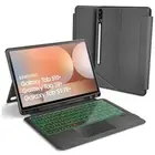for Samsung Galaxy Tab S10 Plus S9 Plus S9 FE+ Plus Keyboard Case 12.4inch 7