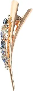 VERDANVERSE Fancy Flower Alligator Clip for Vintage Hair Barrette for Fine Hair for Weddings Parties and Daily Wear Elegant Design