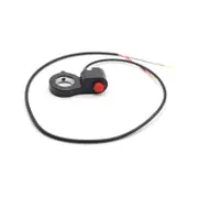 Horn Switch Control Button Motorcycle Handlebar 7/8"" ATV Bike Horn Starter Kill Switch On Off black