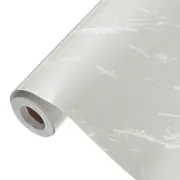 Marble Contact Paper 15.7" x 394" Light Grey Marble Countertop Peel and Stick