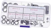 50pc Set 304 Stainless Steel Self Tapping Thread Inserts for Fasteners Repair Maintenance