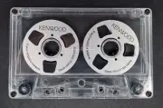 Audio Cassette KENWOOD Silver Reel to Reel Tape