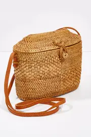 Ata Sumba Rattan Shoulder Bag--SCA-ATA-SUMBA