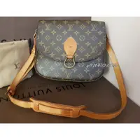 在飛比找蝦皮購物優惠-二手美品 真品 LV M51242 牛鼻包 馬鞍包 vint