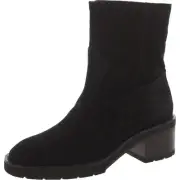 Stuart Weitzman Womens Black Suede Ankle Boots Shoes 40 Medium(B,M) BHFO 6644