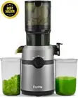 Cold Press Juicer Slow Masticating 1L BPA-Free Big Mouth 200W Easy Clean Grey