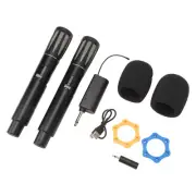 Wireless Microphone Black UHF Dynamic Handheld Microphone For Performance Dp