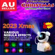 Astronaut Starry Galaxy Projector Night Light Lamp Space Nebula Star w/Remote AU