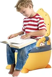 Baby Potty, Portable Kids Potty Chair, Splash-Proof Duck Shape Children Toilet for Home Travel Camping, Toddler Training Products