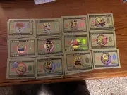 Sponge Bob SquarePants Money Sticker Series 1 Complete Set!!