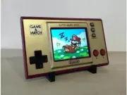 Super Mario Bros Game and Watch Handheld Display Stand 3D Print Legend of Zelda