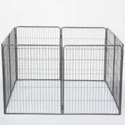 YES4PETS 100 cm Heavy Duty Pet Dog Puppy Rabbit Exercise Playpen Fence