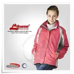【意都美 LITUME】女款 防水透氣保暖外套.兩件式外套/ABLETEX+PRIMALOFT_玫瑰紅_F7001