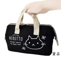 在飛比找Yahoo!奇摩拍賣優惠-現貨可愛貓咪貓頭保溫保冷袋便當袋多功能收納袋 露營登山保冰袋