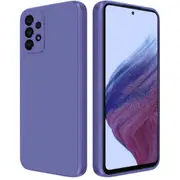 MCC For Samsung Galaxy A53 5G Soft Liquid Silicone Shockproof Case Cover A536 [Dark Purple]