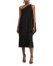 Halston Aries Crepe Dress