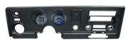 1969 Pontiac Firebird VHX System, Carbon Fiber Style Face, Blue Dis