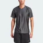 【ADIDAS 愛迪達】HIIT VT TEE 男 短袖 上衣 T恤 亞洲版 運動 訓練 健身 慢跑 反光 灰(IJ9113)