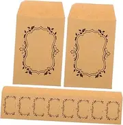 NUOBESTY Robust Envelopes for Money Seeds Mini Self-Seal Envelopes Ideal for Budgeting Cash Stuffers Mailers