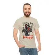 Wishing You a Scary Krampus | Unisex | Heavy Cotton | T-Shirt | Monster