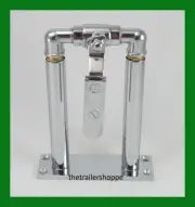 Train Truck Air Horn Sound Regulator Semi Chrome Valve Lever 7" Floor Stand