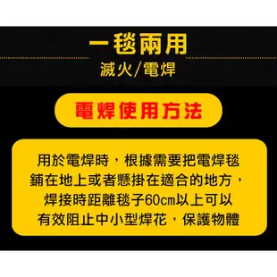 SGS認證 防火毯 電焊防火 滅火毯 玻璃纖維防火毯 應急毯 消防安檢必備 KF