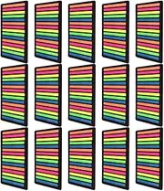 DOITOOL 15 Sheets Page Marker Transparent Tabs Pastel Learning Accessory Tape Reusable Fine Adhesive Book Strip Thin Highlight Strips Tip Colored Book Accessory Reading Strips The Pet