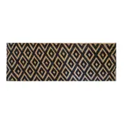 Solemate Premium Coir BlackDiamond 39x119cm Mat Biodegradable Coconut Black