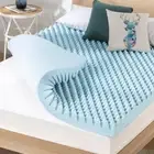 best price mattress Mattress Toppers Twin Gel Egg Crate Memory Foam Cooling Blue