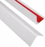 Corner Wall Protector, 2.16'' Wide，Corner Shield for Walls Adhesive, Durable PVC Anti-Collision Corner Guard Trim Strip, Edge Protectors for Paint Chips, Wallpaper Tears, Fingerprints
