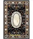 Mosaic Marble table top, Coffee bean Inlay table, Bone Inlay table, Coffee inlay