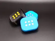 3D Printed Braille Training Cell Learn Braille easily - Sensory Toy