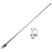 Telescopic Flagpole Motorcycle Mount Kit Man Dad Cycling Handlebar